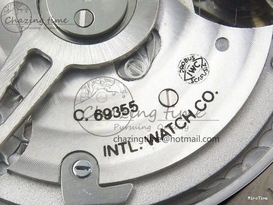 MIROTIME 0511 Casual Portuguese Chrono IW3716 Z+F 1:1 Best Edition White Dial on Blue Rubber Strap A 7016